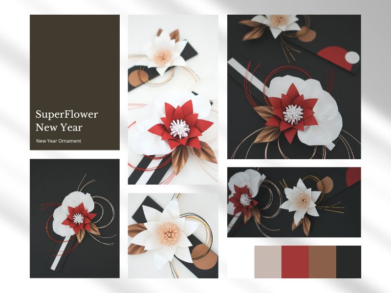 お正月アレンジ